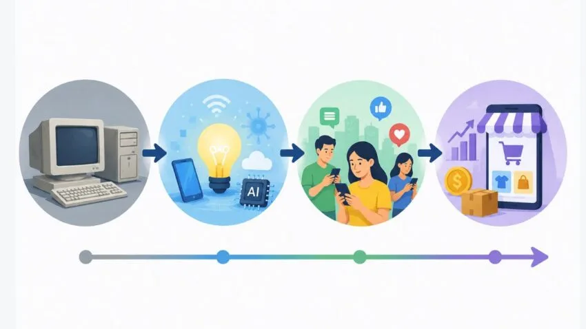 Disrupsi Teknologi Adalah: Pengertian, Dampak, 4 Contoh, dan Cara Menghadapinya - 𝖗𝖎𝖋𝖆𝖎𝖍𝖆𝖒𝖉𝖆.𝖈𝖔𝖒 Disrupsi Teknologi Adalah: Pengertian, Dampak, 4 Contoh, dan Cara Menghadapinya